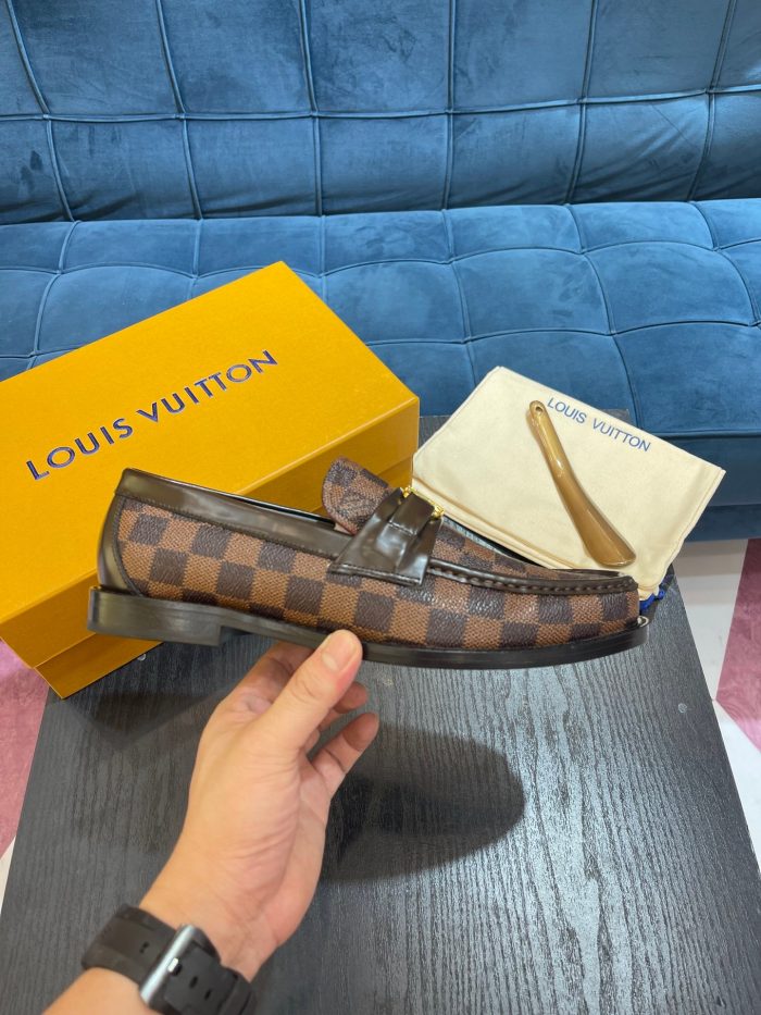 Louis Vuitton Major 棕色乐福鞋 男士 LV