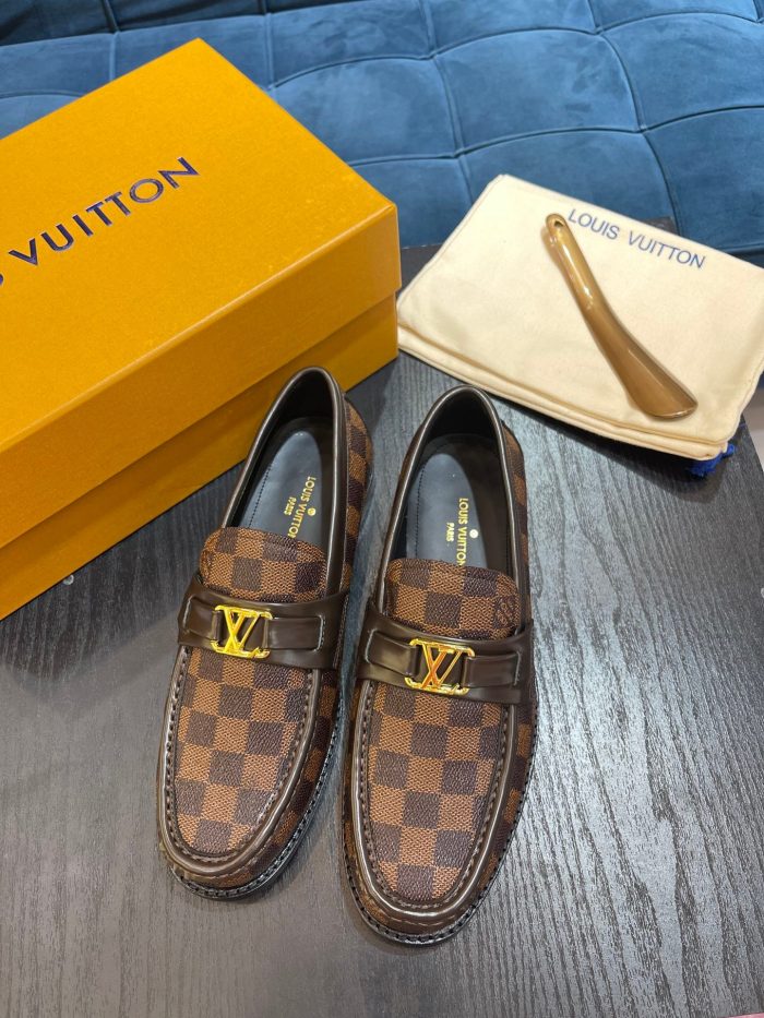 Louis Vuitton Major 棕色乐福鞋 男士 LV