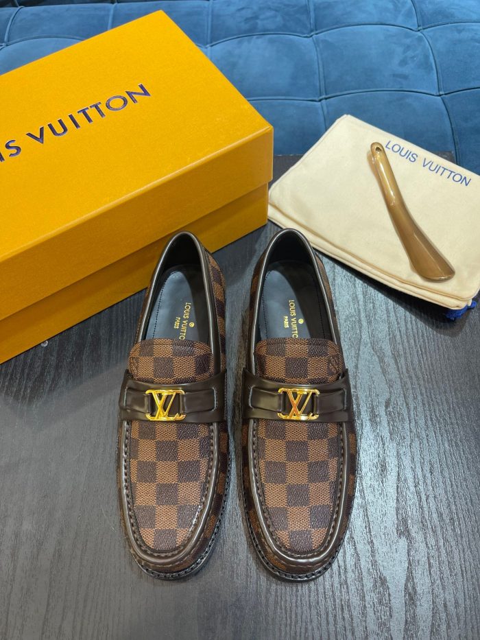 Louis Vuitton Major 棕色乐福鞋 男士 LV