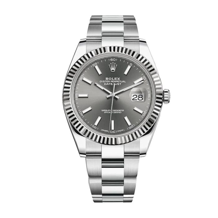 劳力士 Datejust 灰色表盘