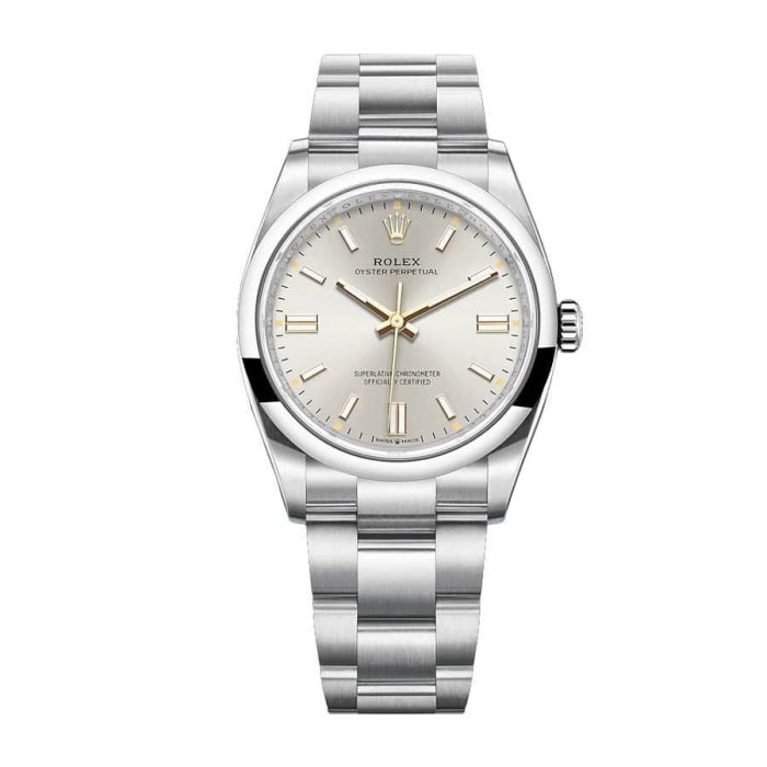 劳力士 Oyster Perpetual 灰色表盘 126000