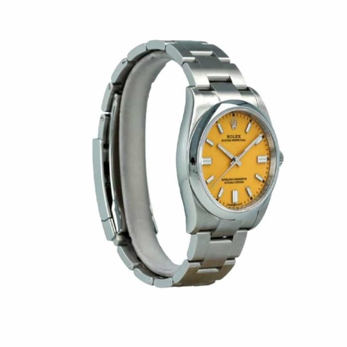 劳力士 Oyster Perpetual 橙色表盘 124300-0004