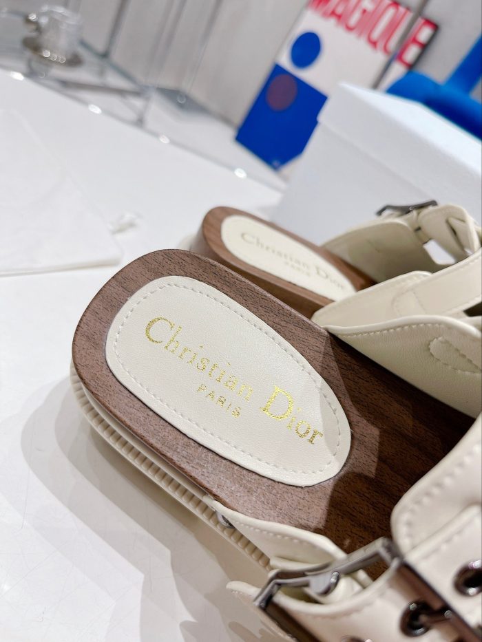 Christian Dior 女式 Diorquake 木屐白色女式 CD