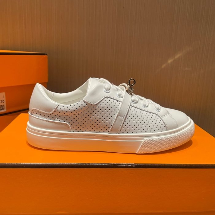 爱马仕 Day 女式运动鞋白色 H212257Z 90355