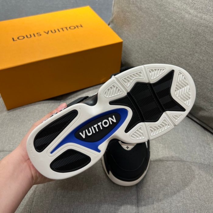 路易威登 LV Trainer 2 男士运动鞋黑色 LV 1AAHCI