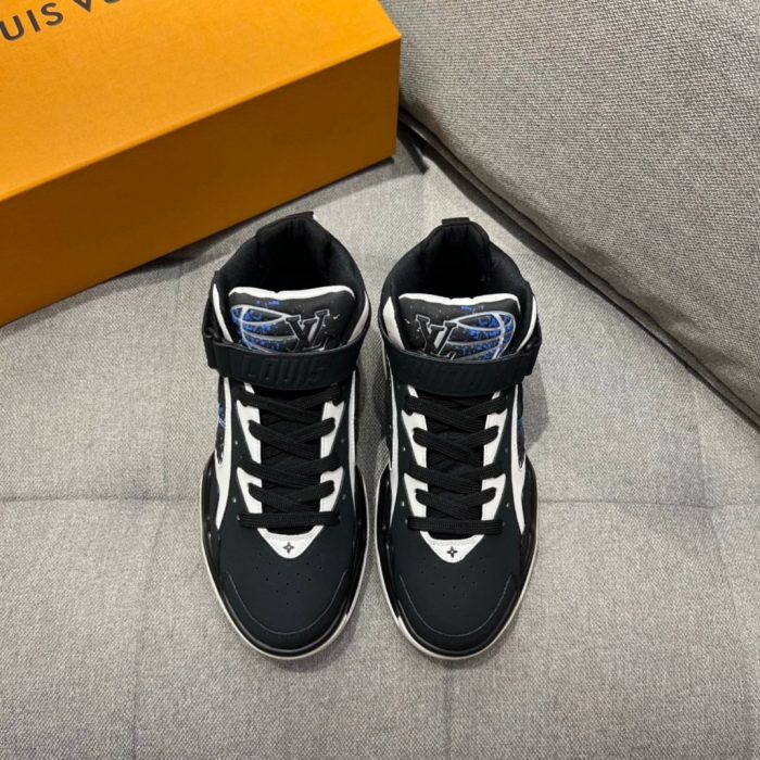 路易威登 LV Trainer 2 男士运动鞋黑色 LV 1AAHCI