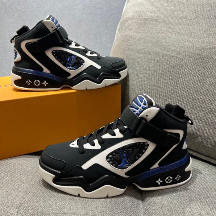 路易威登 LV Trainer 2 男士运动鞋黑色 LV 1AAHCI