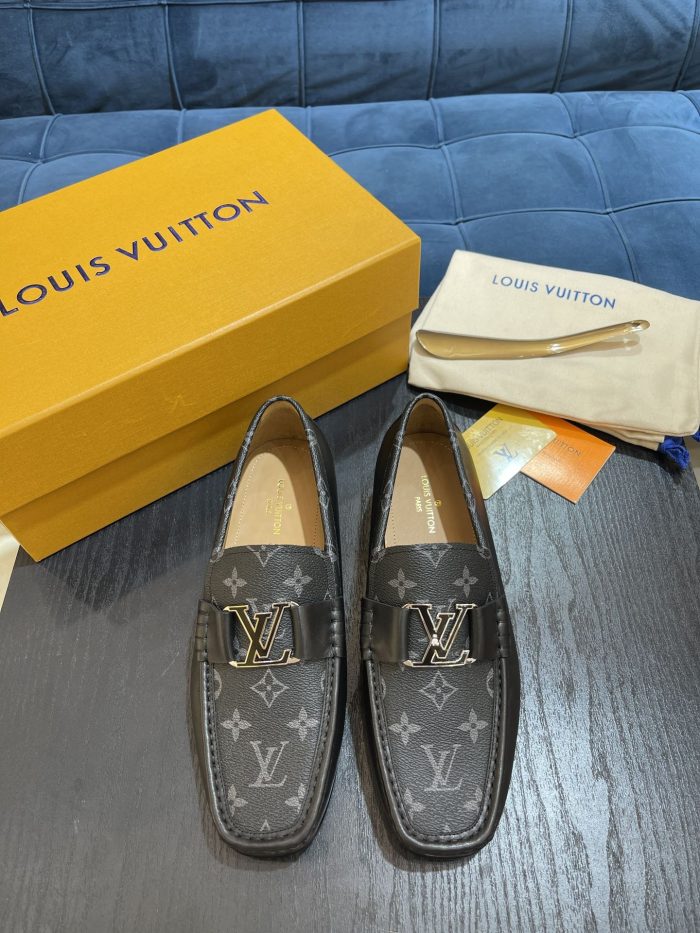 Louis Vuitton Major 男士蓝色乐福鞋 LV