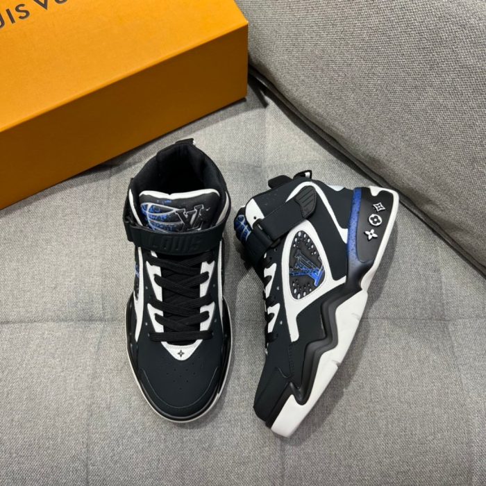 路易威登 LV Trainer 2 男士运动鞋黑色 LV 1AAHCI