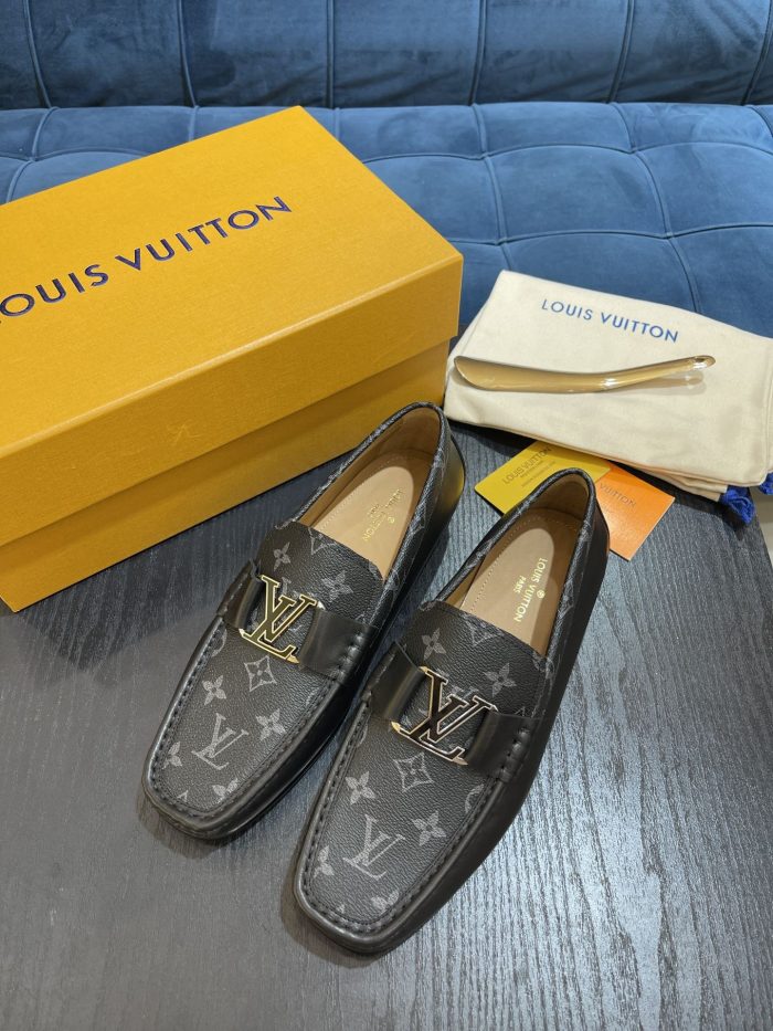 Louis Vuitton Major 男士蓝色乐福鞋 LV