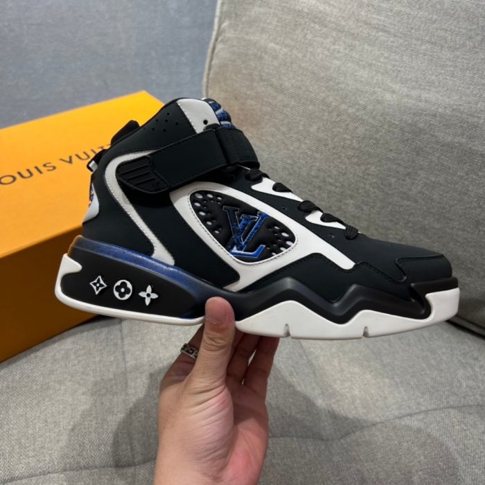 路易威登 LV Trainer 2 男士运动鞋黑色 LV 1AAHCI