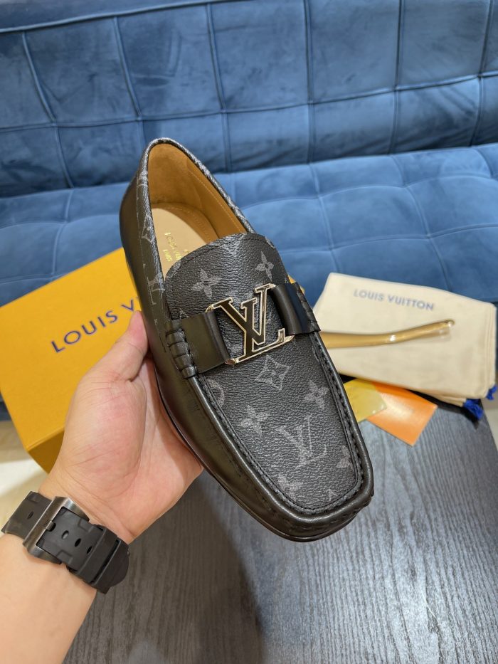 Louis Vuitton Major 男士蓝色乐福鞋 LV