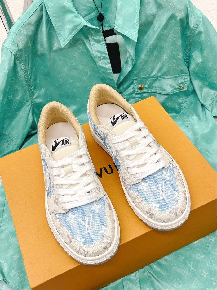 Nike x Louis Vuitton 女鞋 蓝色 LV