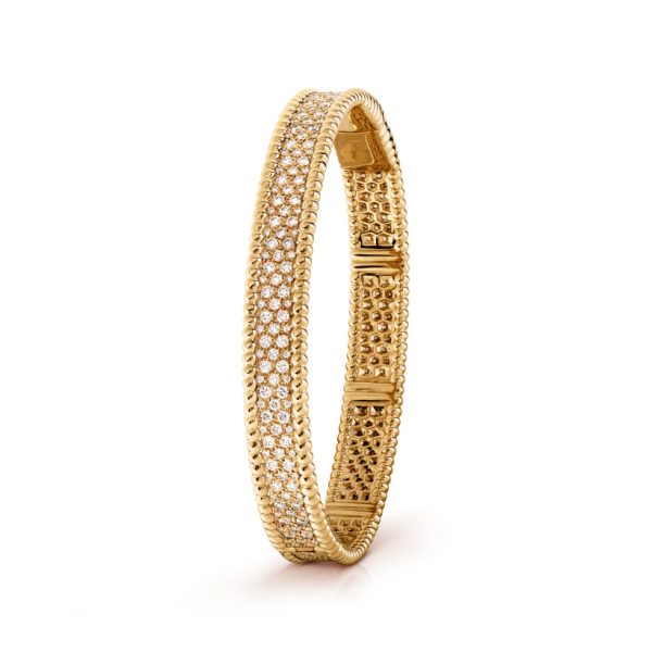 Perlee diamonds bracelet, 3 rows, medium model