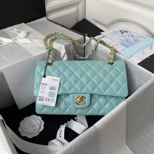 Chanel Classic 11.12 Handbag Gold Hardware