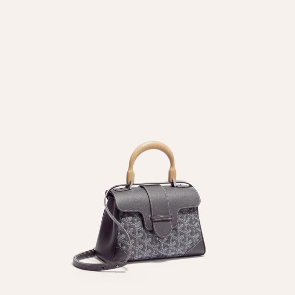 Goyard Saigon Souple Mini Bag Grey