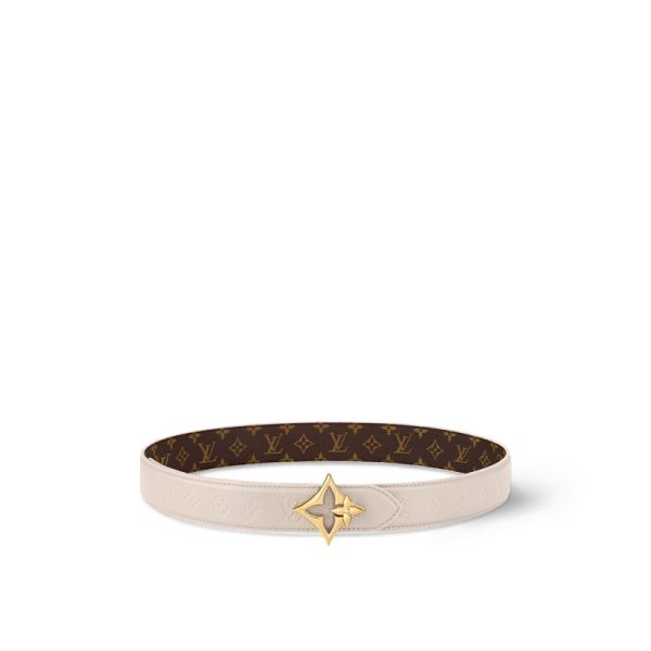 LV Flowergram 30mm Reversible Belt