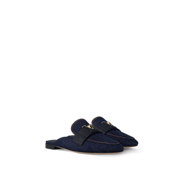 LV Capri Open Back Loafer