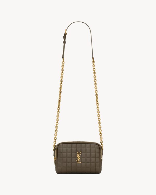 YSL Cassandre Matelassé Carré Camera Bag in Lambskin