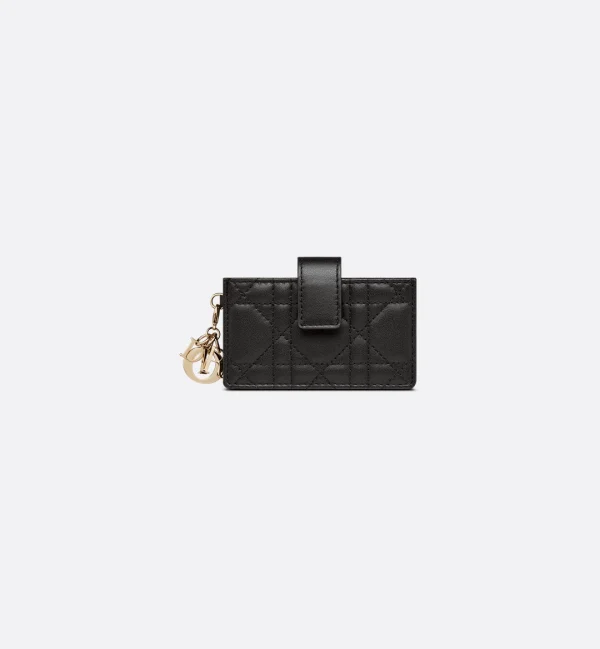 Lady Dior Jasmine Card Holder