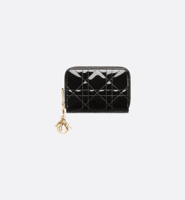 Small Lady Dior Voyageur Coin Purse