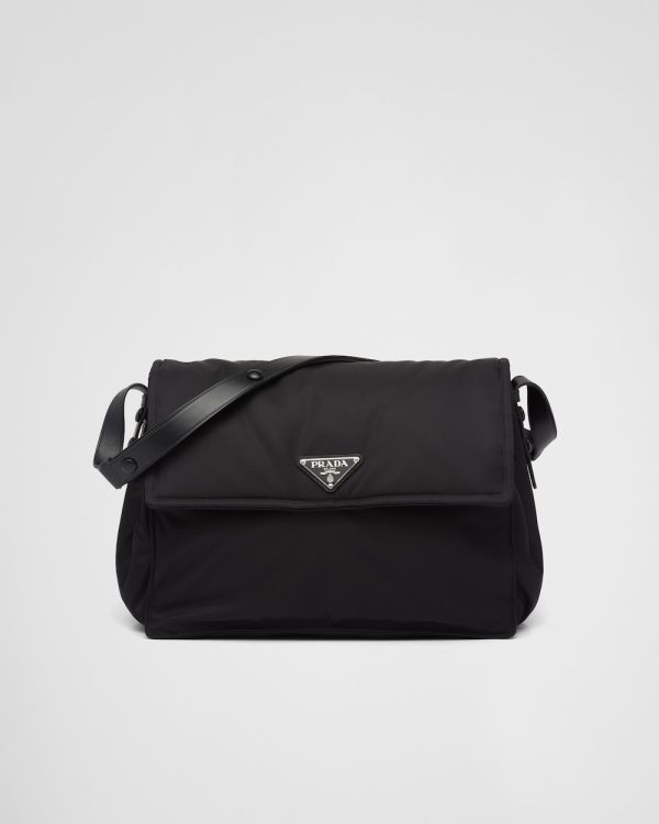 Re-Nylon Large Padded Shoulder Bag