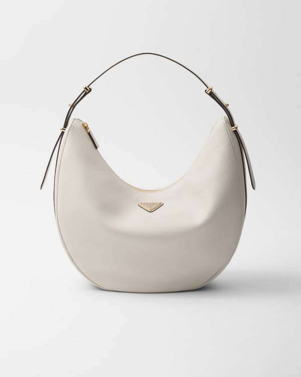 Prada Arqu?? Large Leather Shoulder Bag